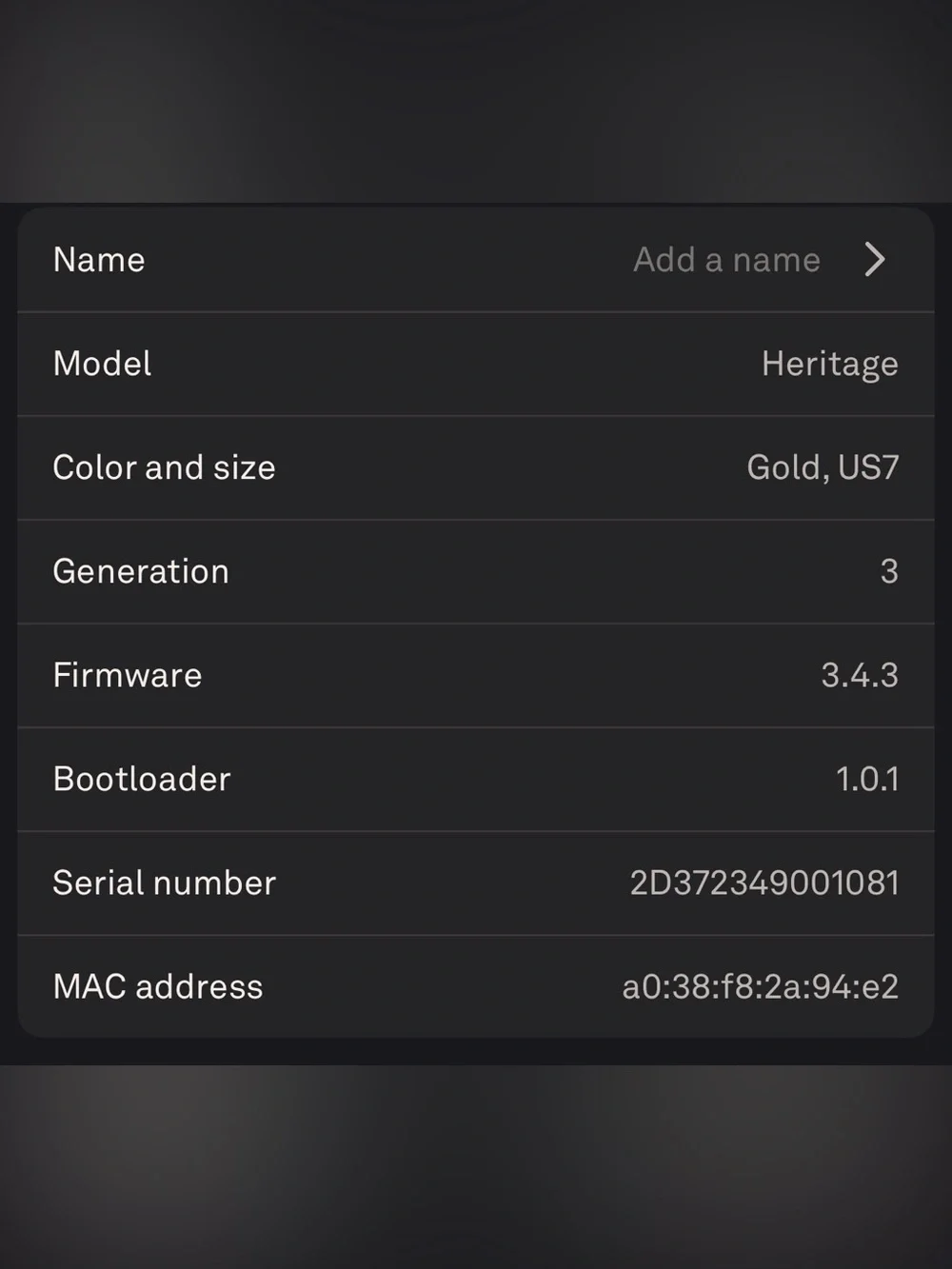 Oura Ring Gen 3 Heritage Smart Ring - Gold